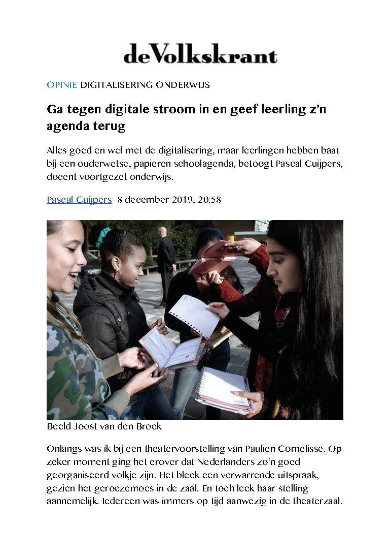 VOLKSKRANT 8 DEC 2019_OPINIE DIGITALISERING ONDERWIJS_Pagina_1